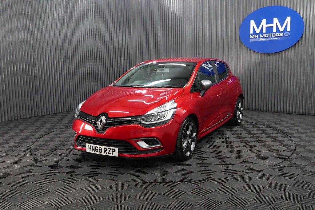 Renault Clio Dci Gt Line Hatchback HN68RZP Red #2