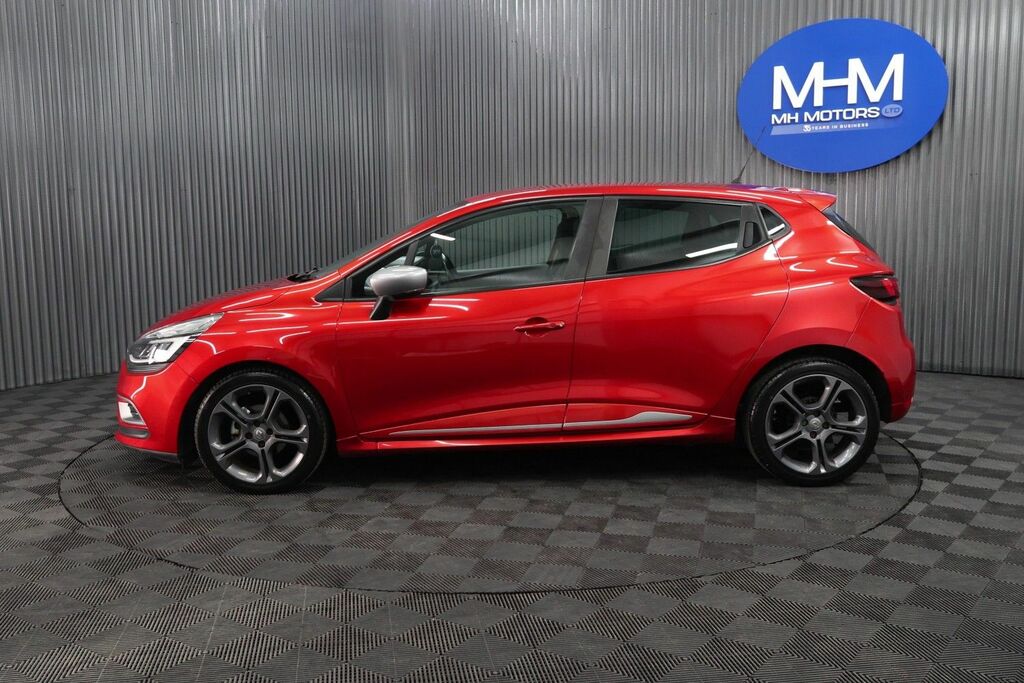 Renault Clio Dci Gt Line Hatchback HN68RZP Red #3