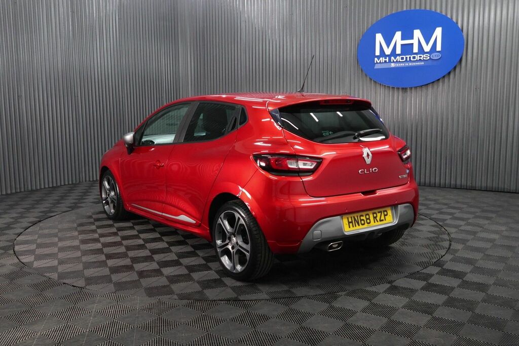 Renault Clio Dci Gt Line Hatchback HN68RZP Red #4