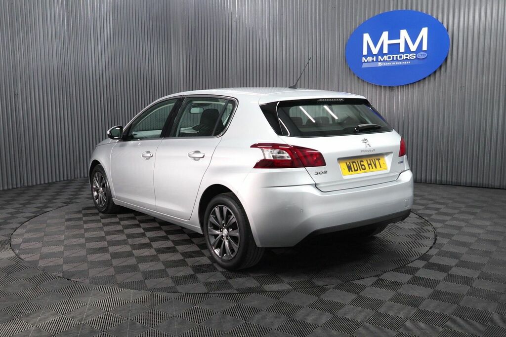 Peugeot 308 Bluehdi Allure Hatchback WD16HVT Silver #5