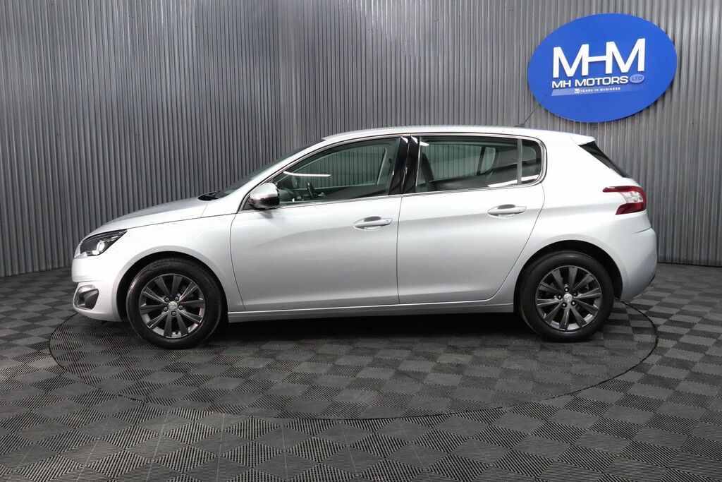 Peugeot 308 Bluehdi Allure Hatchback WD16HVT Silver #4