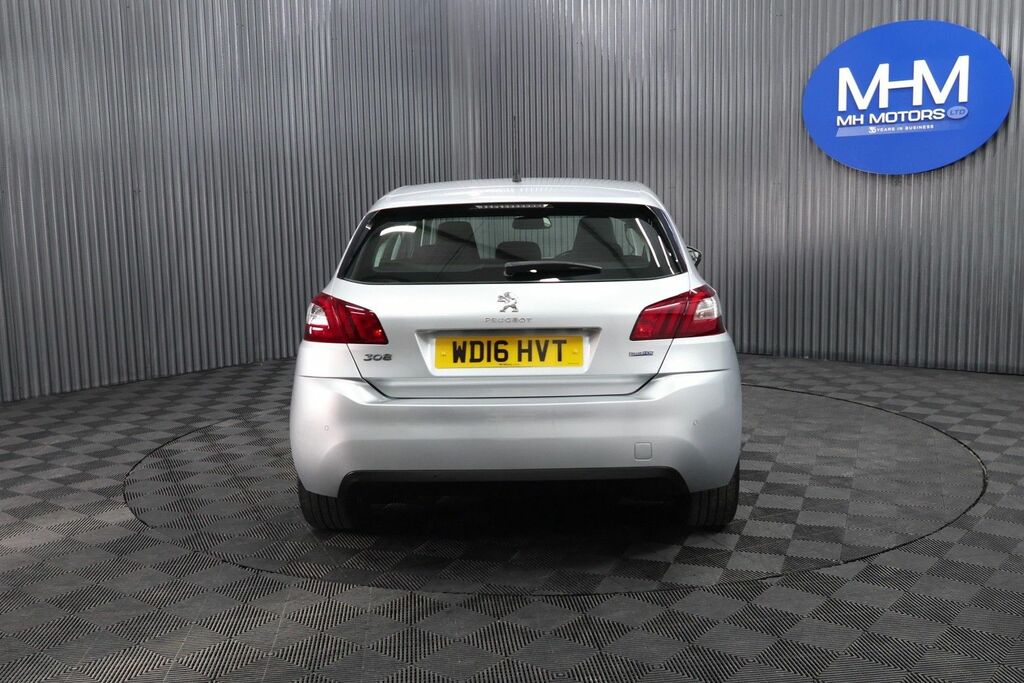 Peugeot 308 Bluehdi Allure Hatchback WD16HVT Silver #6