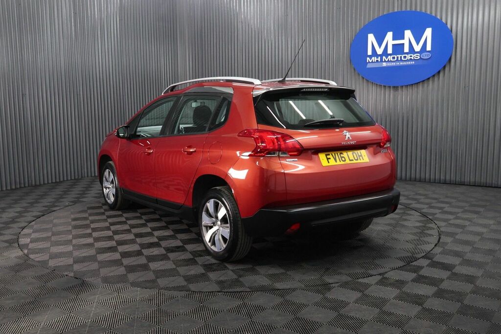 Peugeot 2008 Bluehdi Active Suv FV16LOH Red #4