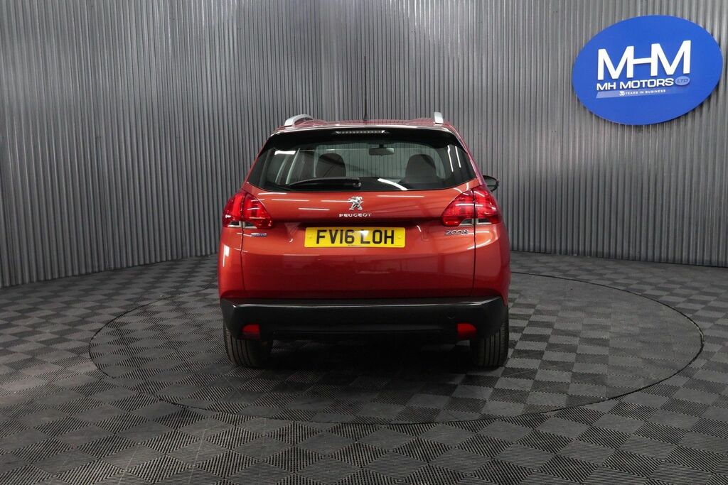 Peugeot 2008 Bluehdi Active Suv FV16LOH Red #5