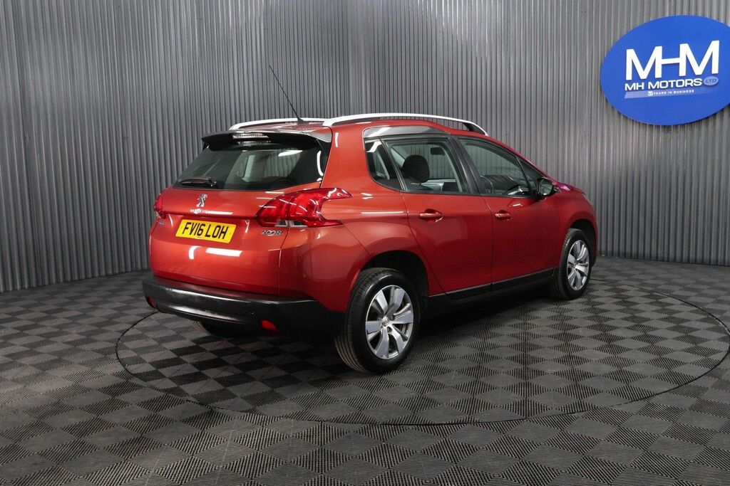 Peugeot 2008 Bluehdi Active Suv FV16LOH Red #6
