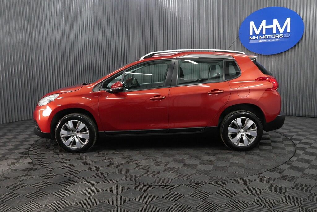Peugeot 2008 Bluehdi Active Suv FV16LOH Red #3