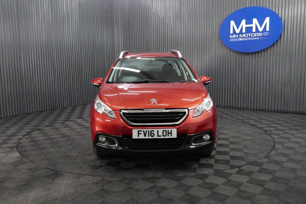 Peugeot 2008 Bluehdi Active Suv Red