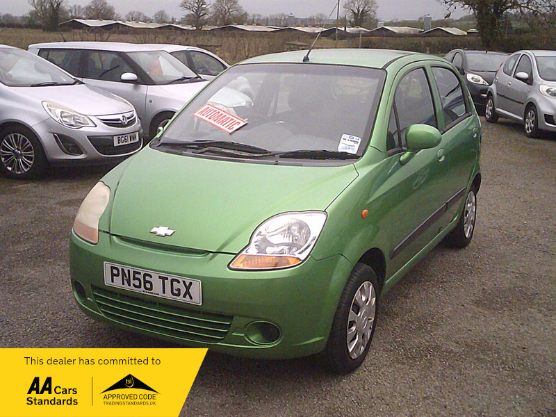 Chevrolet Matiz Se Automatic Green #4