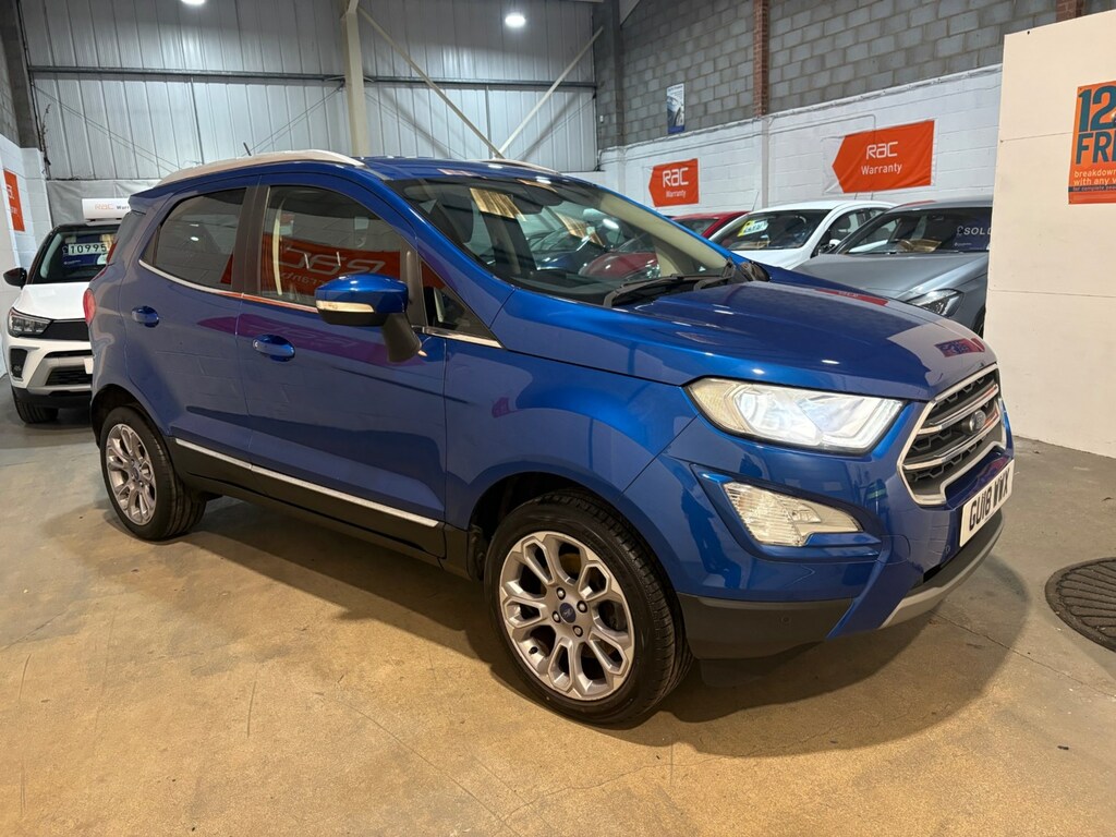 Ford Ecosport 1.0 Ecoboost 125 Titanium GU18WWX Blue #6