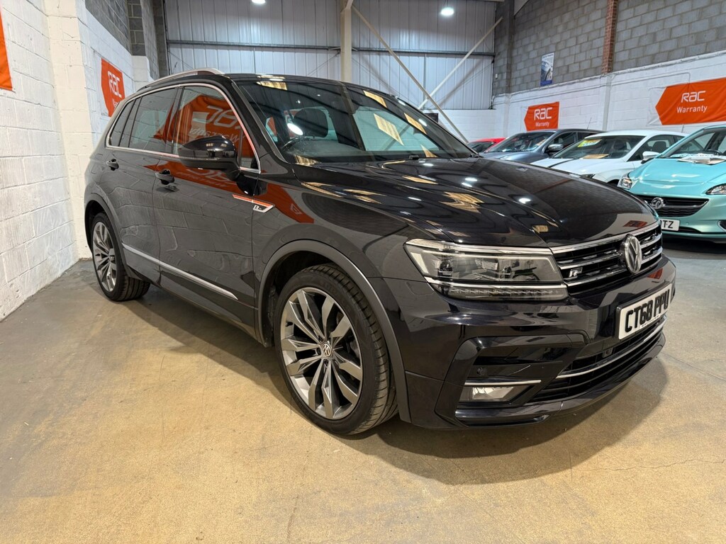 Volkswagen Tiguan 2.0 Tdi 150 4Motion R-line Dsg CT68PPU Black #4