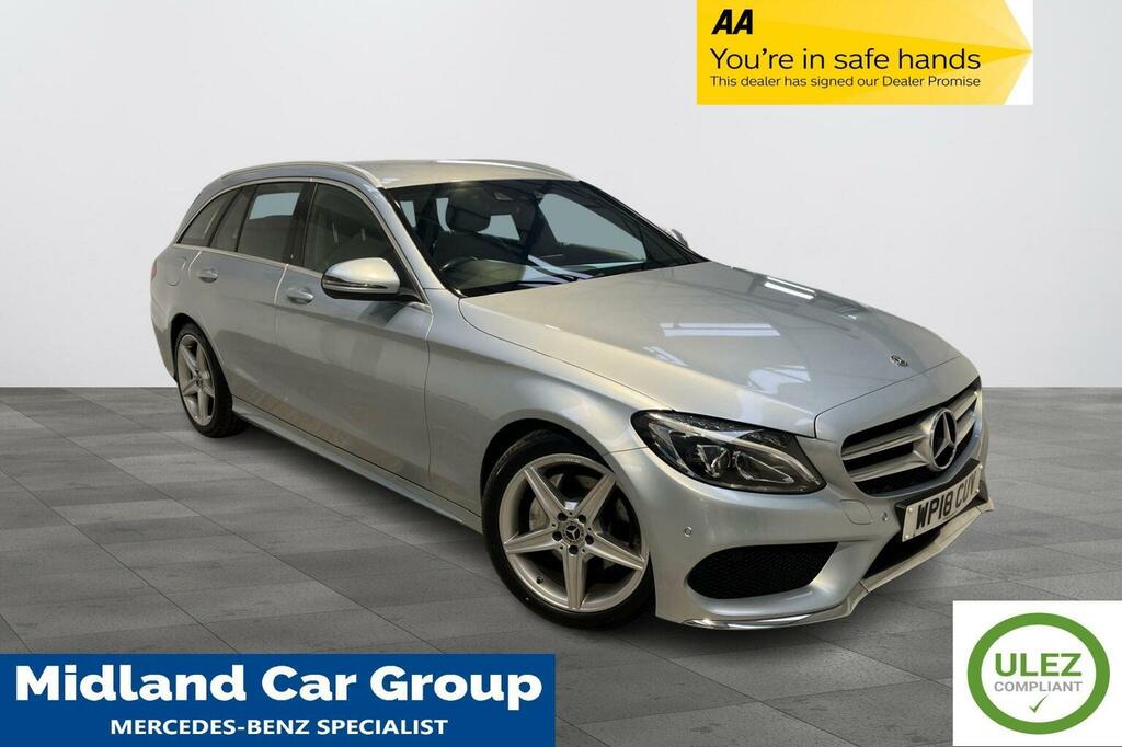 Mercedes-Benz C Class 2.1 C220d Amg Line G-tronic Euro 6 Ss Silver