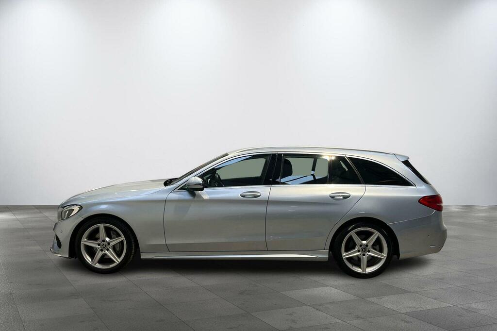 Mercedes-Benz C Class 2.1 C220d Amg Line G-tronic Euro 6 Ss WP18CUV Silver #6