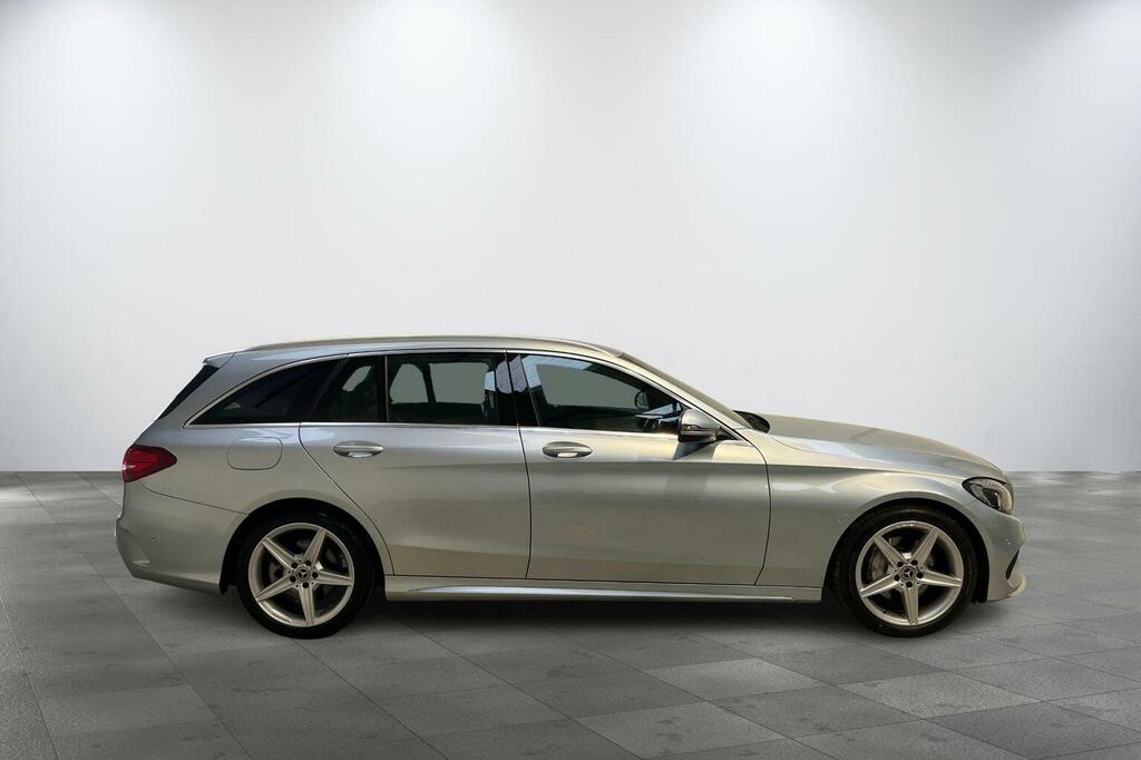 Mercedes-Benz C Class 2.1 C220d Amg Line G-tronic Euro 6 Ss WP18CUV Silver #2