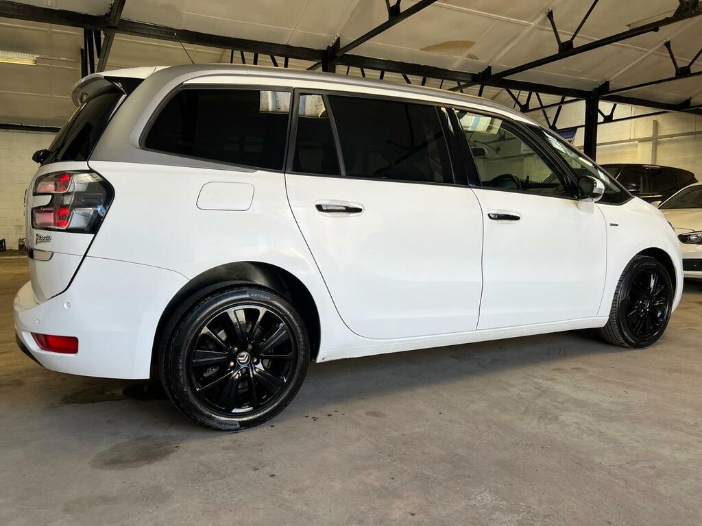 Citroen Grand C4 Picasso Mpv 1.6 Bluehdi Exclusive Eat6 Euro 6 Ss White #6