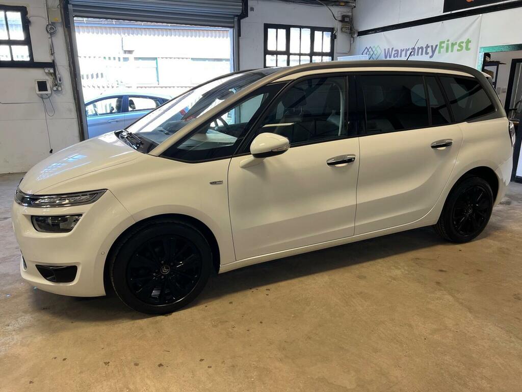 Citroen Grand C4 Picasso Mpv 1.6 Bluehdi Exclusive Eat6 Euro 6 Ss White #3