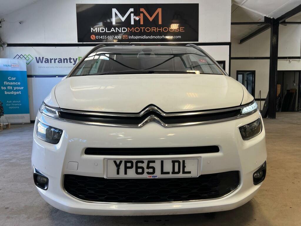 Citroen Grand C4 Picasso Mpv 1.6 Bluehdi Exclusive Eat6 Euro 6 Ss White #2