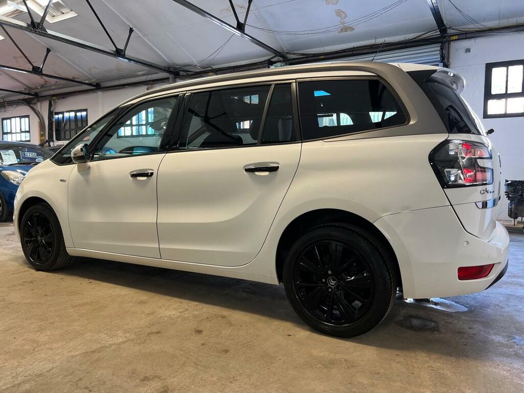Citroen Grand C4 Picasso Mpv 1.6 Bluehdi Exclusive Eat6 Euro 6 Ss White #4