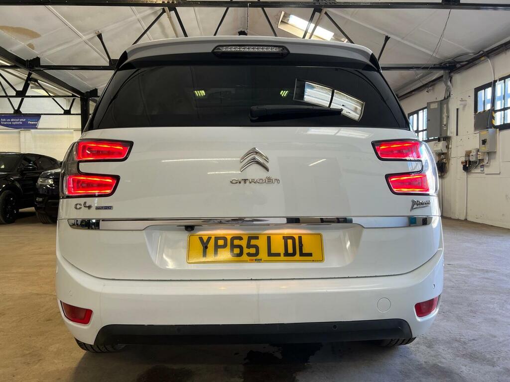 Citroen Grand C4 Picasso Mpv 1.6 Bluehdi Exclusive Eat6 Euro 6 Ss White #5