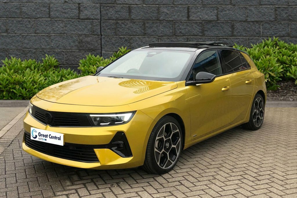 Vauxhall Astra 1.2L Ultimate PE23MZG Yellow #3