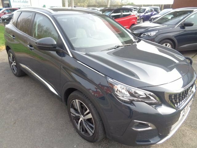Peugeot 3008 1.2 Puretech Allure Suv Euro 6 PL18VPZ Grey #2
