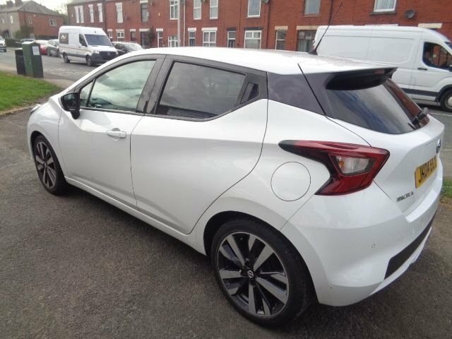 Nissan Micra 1.0 Ig-t Tekna Hatchback Euro 6 WH19YZO White #5