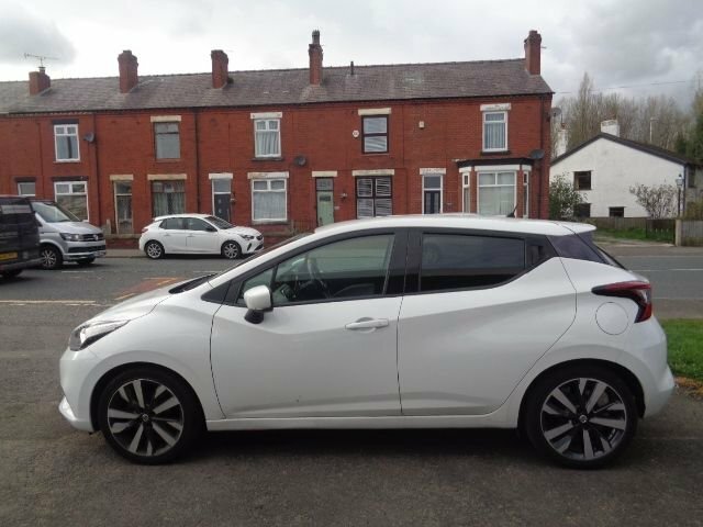 Nissan Micra 1.0 Ig-t Tekna Hatchback Euro 6 WH19YZO White #4