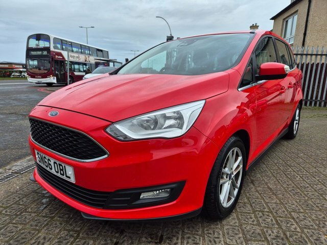 Ford Grand C-Max Tdci Zetec Mpv SN66OBL Red #3