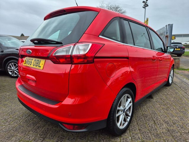 Ford Grand C-Max Tdci Zetec Mpv SN66OBL Red #6