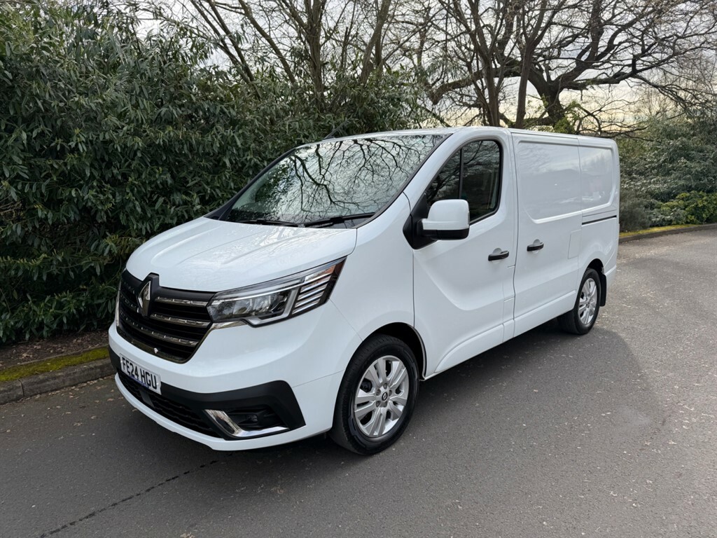 Renault Trafic Sl30 Extra Dci FE24HGU White #2