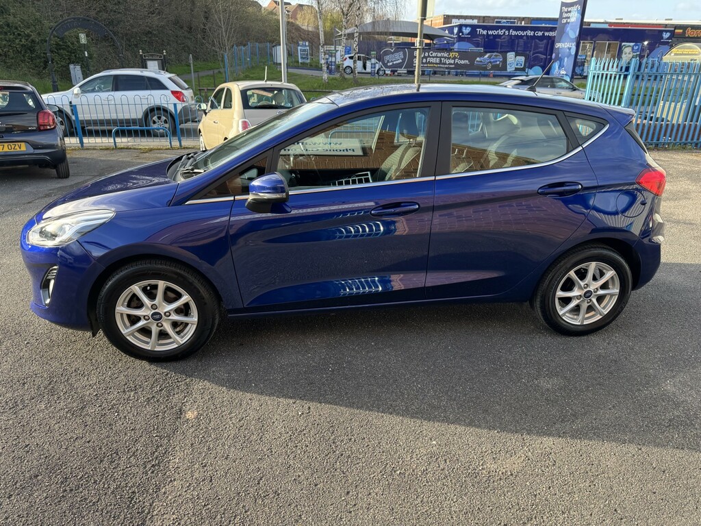 Ford Fiesta 1.1 Ti-vct Zetec 2018 ML18GDX Blue #2