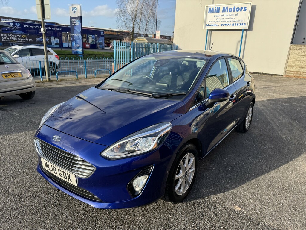 Ford Fiesta 1.1 Ti-vct Zetec 2018 Blue