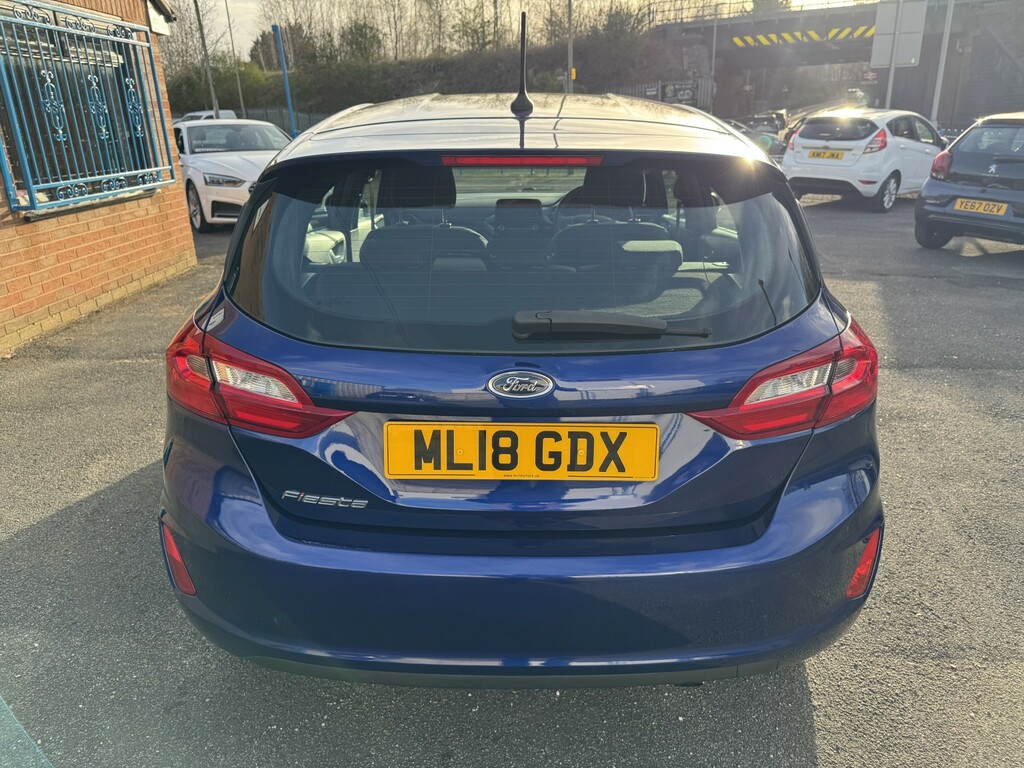 Ford Fiesta 1.1 Ti-vct Zetec 2018 ML18GDX Blue #5