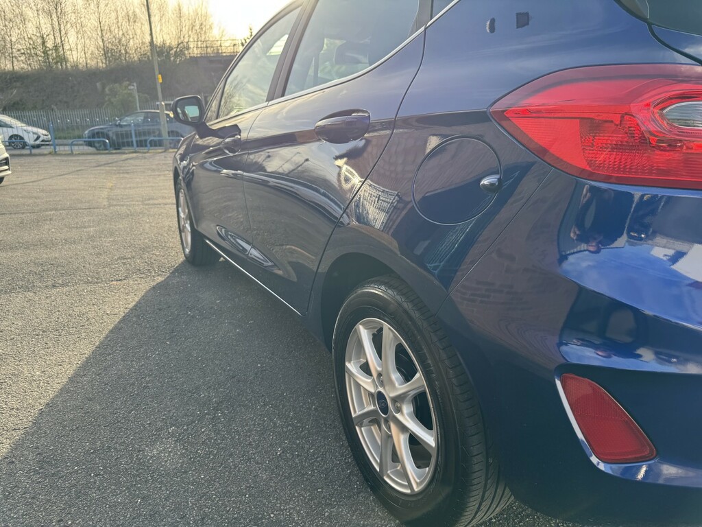 Ford Fiesta 1.1 Ti-vct Zetec 2018 ML18GDX Blue #4