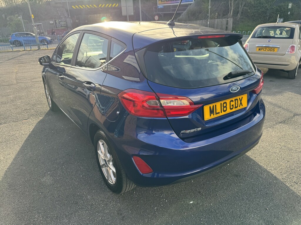 Ford Fiesta 1.1 Ti-vct Zetec 2018 ML18GDX Blue #3