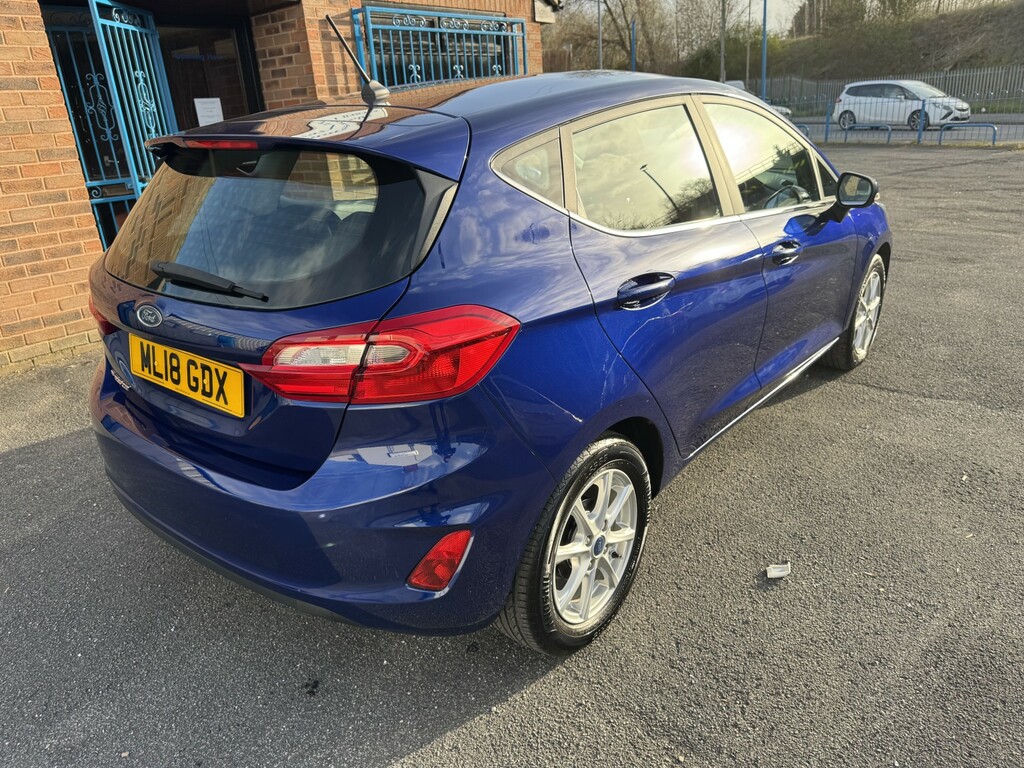 Ford Fiesta 1.1 Ti-vct Zetec 2018 ML18GDX Blue #6