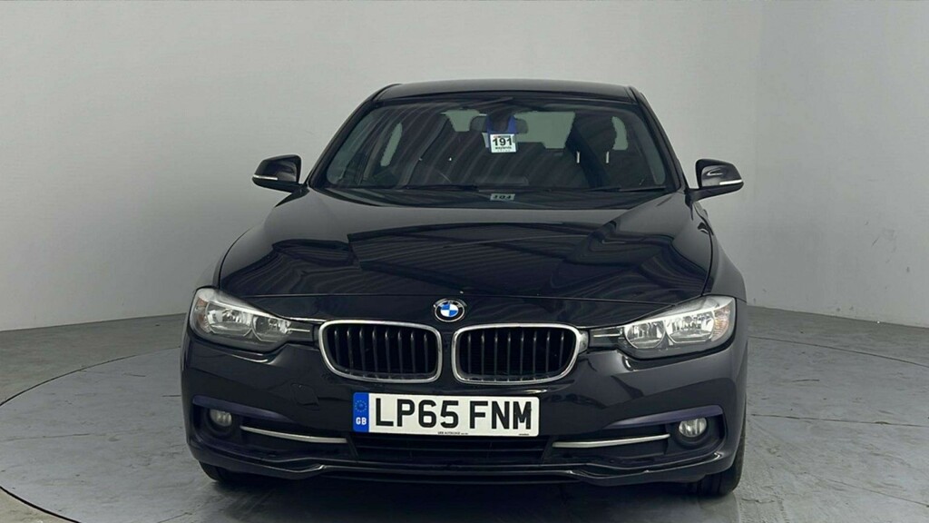 BMW 3 Series 2.0 320D Sport Saloon LP65FNM Black #5