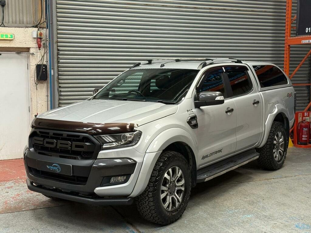 Ford Ranger Pickup 3.2 Tdci Wildtrak 4Wd Euro 6 2018 BN18ANX Silver #2