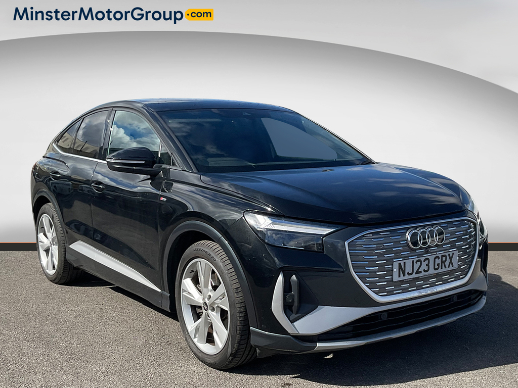 Audi Q4 E Tron S Line 40 Black