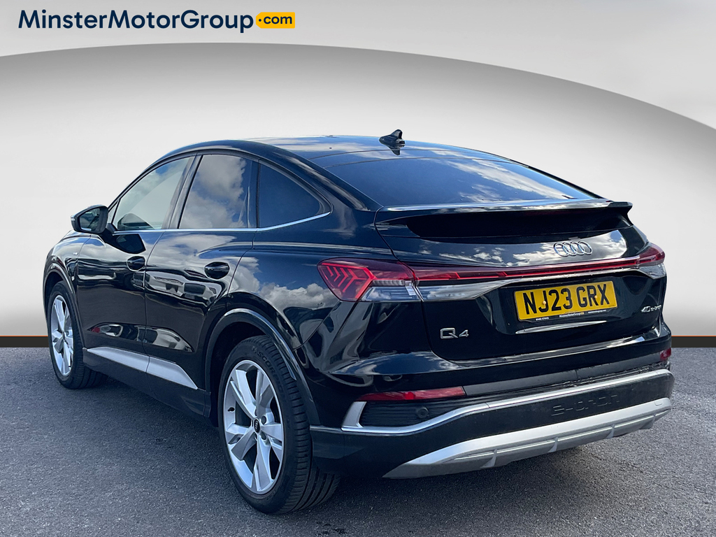 Audi Q4 E Tron S Line 40 NJ23GRX Black #4