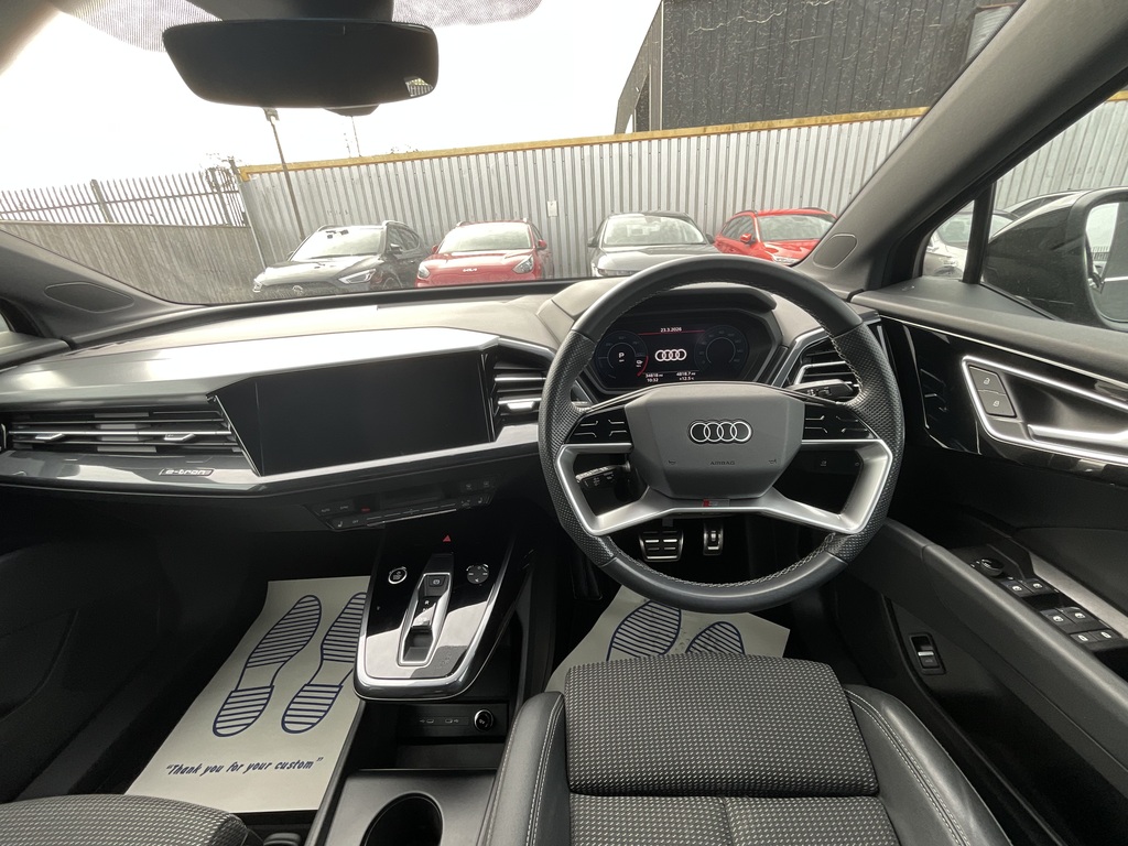 Audi Q4 E Tron S Line 40 NJ23GVD Black #6