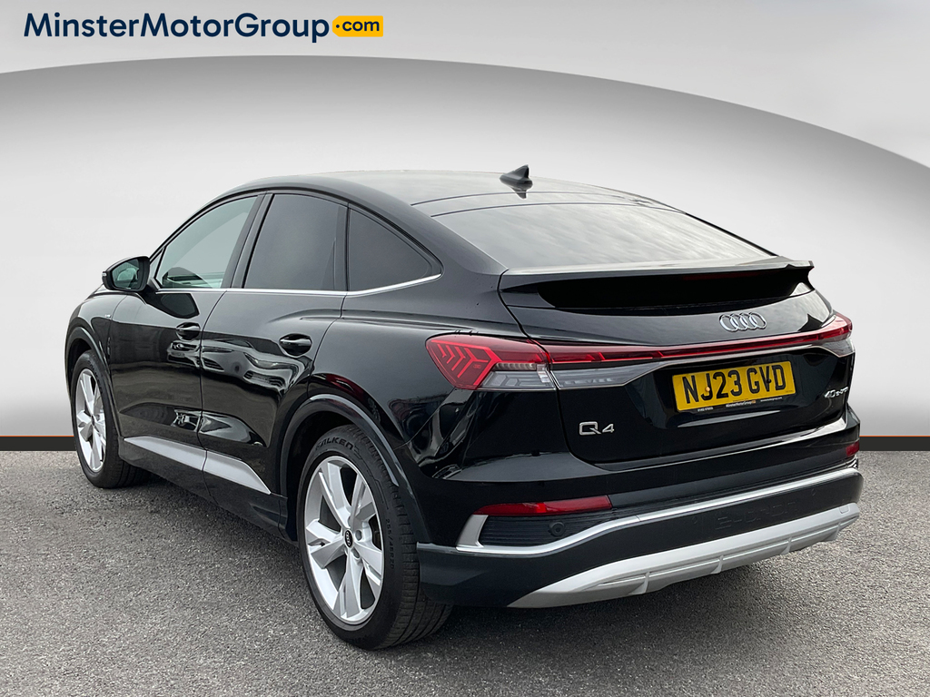 Audi Q4 E Tron S Line 40 NJ23GVD Black #4