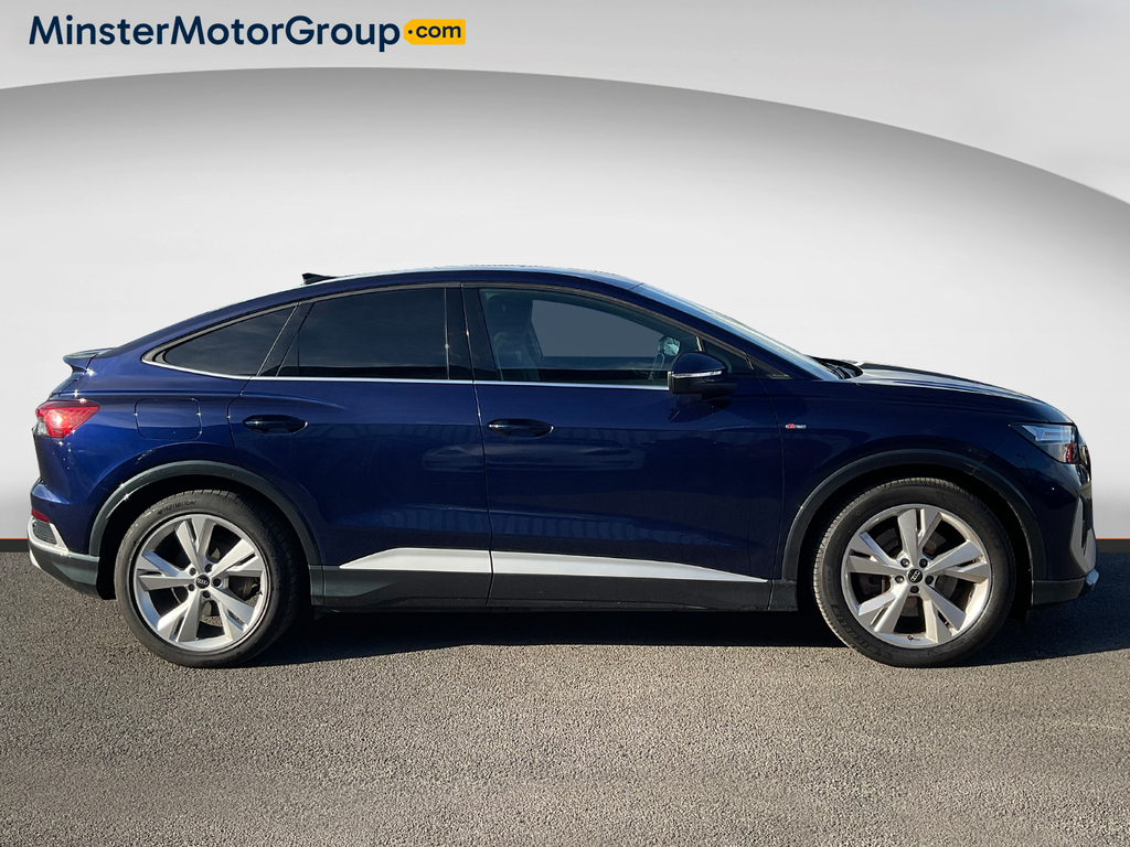 Audi Q4 E Tron S Line 40 NJ23HGZ Blue #2
