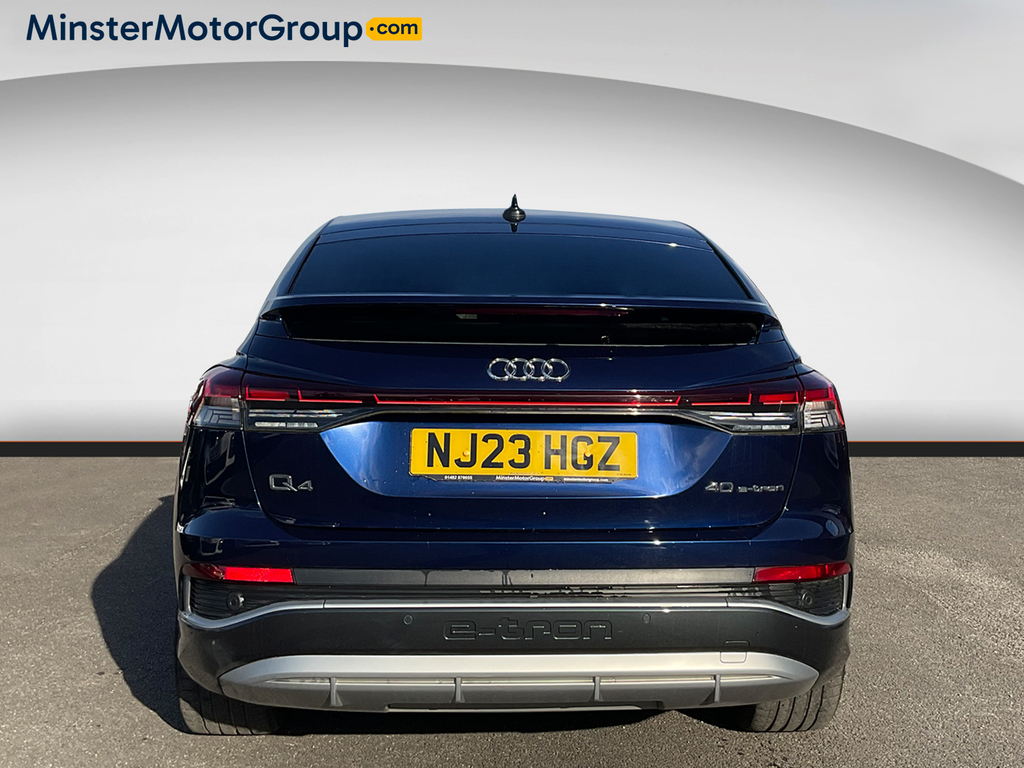 Audi Q4 E Tron S Line 40 NJ23HGZ Blue #3