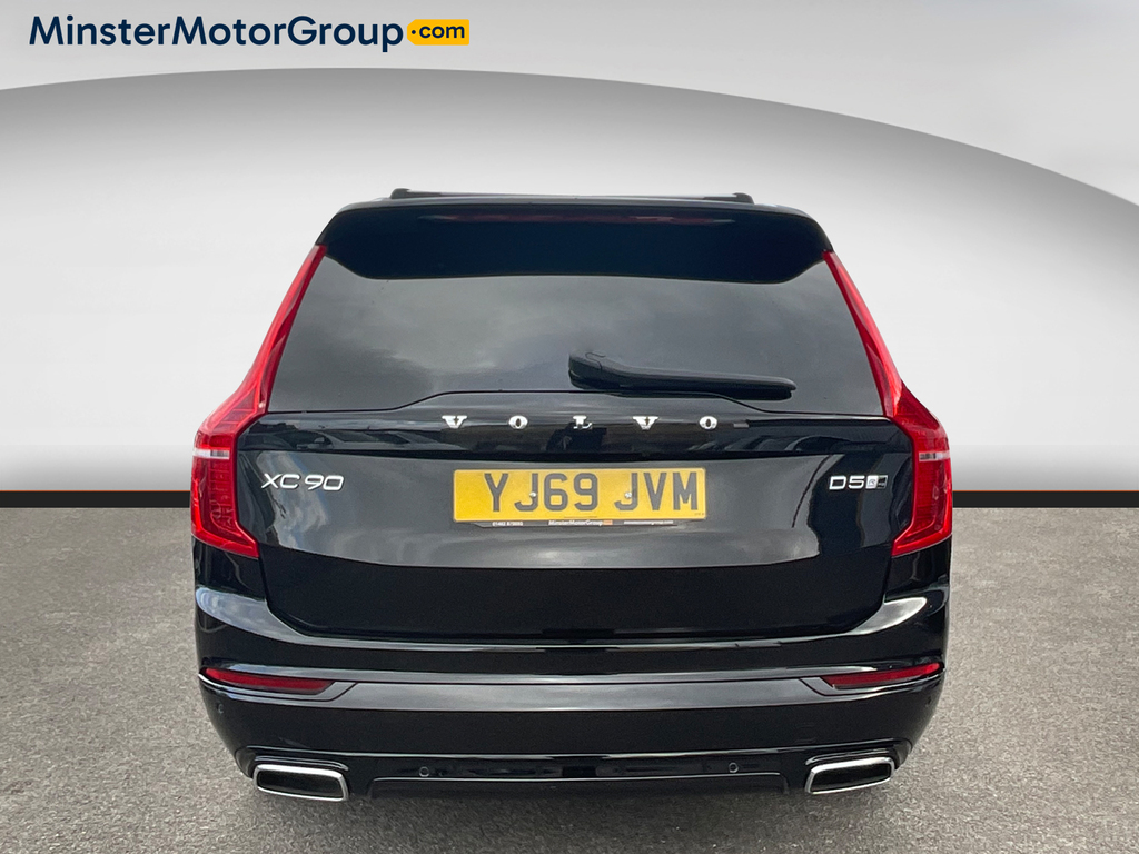 Volvo XC90 R-design Pro D5 Pp Awd A YJ69JVM Black #3
