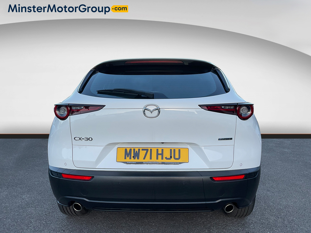 Mazda CX-30 Se-l Lux Mhev MW71HJU White #3