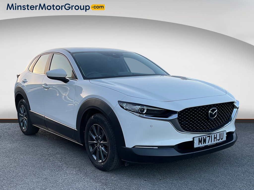 Mazda CX-30 Se-l Lux Mhev White