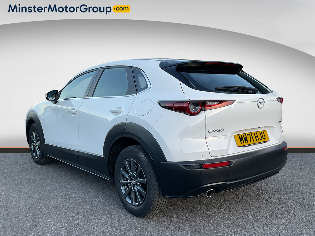 Mazda CX-30 Se-l Lux Mhev MW71HJU White #4