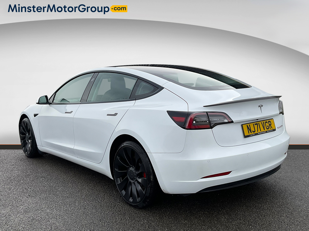 Tesla Model 3 Performance Awd NJ71VGR White #4