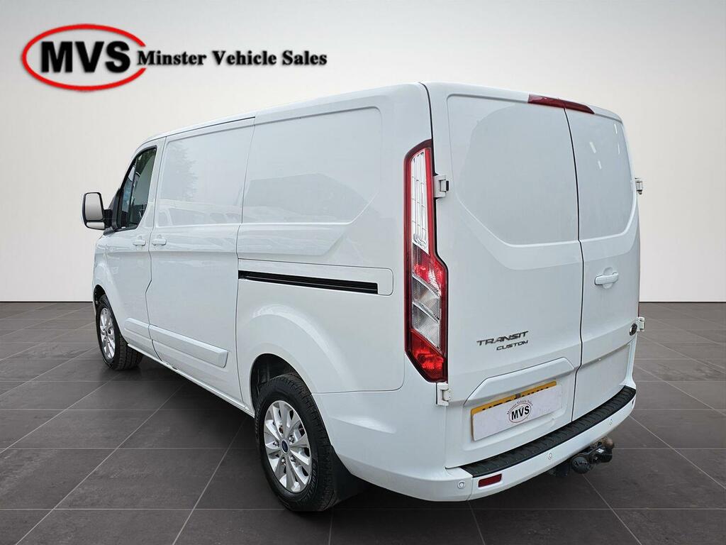 Ford Transit Custom 2.0-Transit-custom-limited-van-300-l1-2.0l-ecoblue HT21YVH White #5