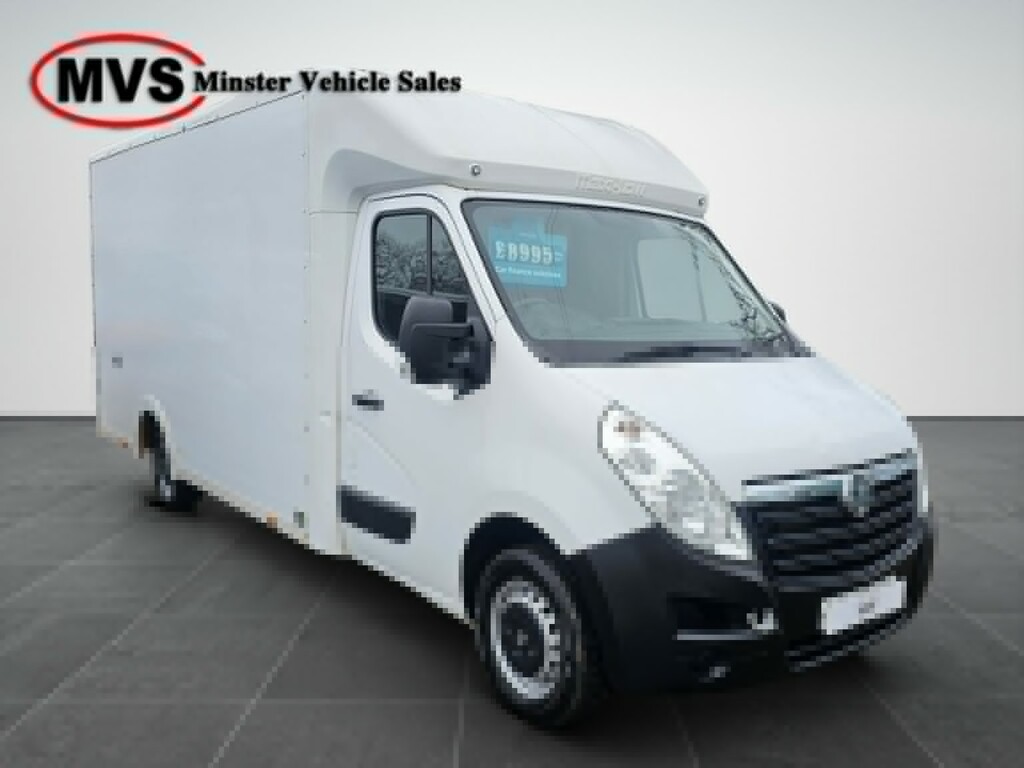 Vauxhall Movano 2.3-Cdti-3500 White #2